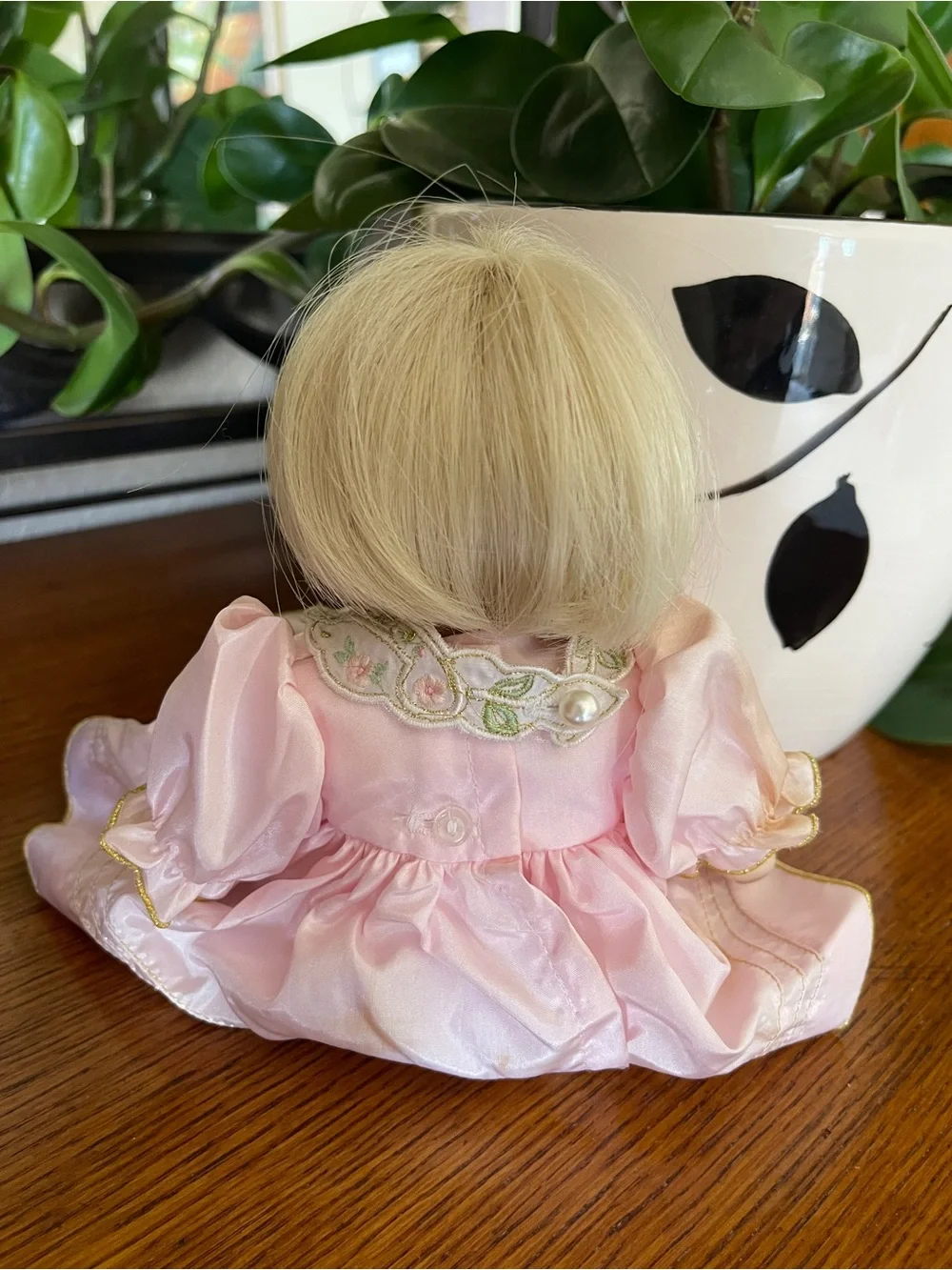 Porcelain baby doll by Pauline Bjoness Jacobsen